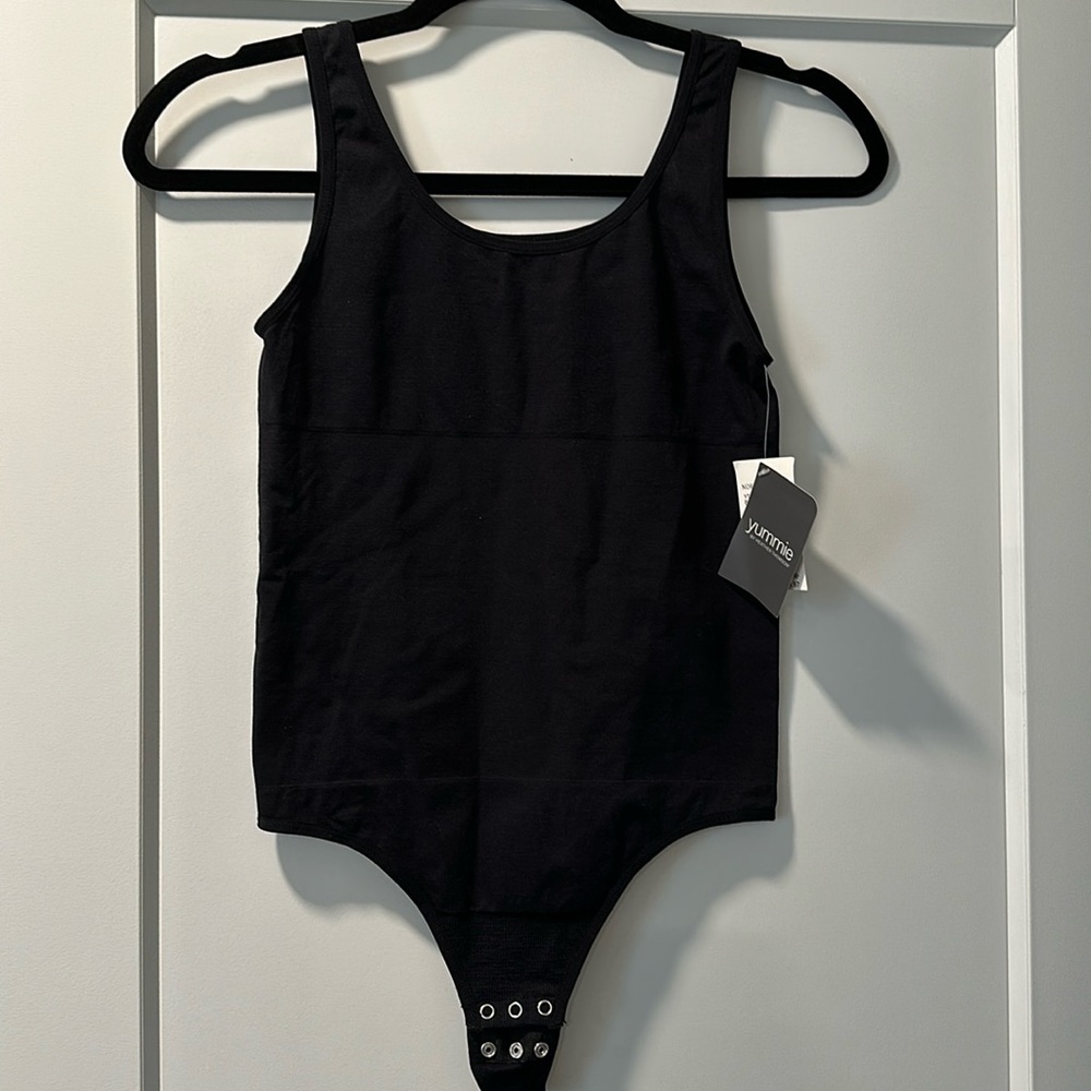 Black Thong Bodysuit NWT